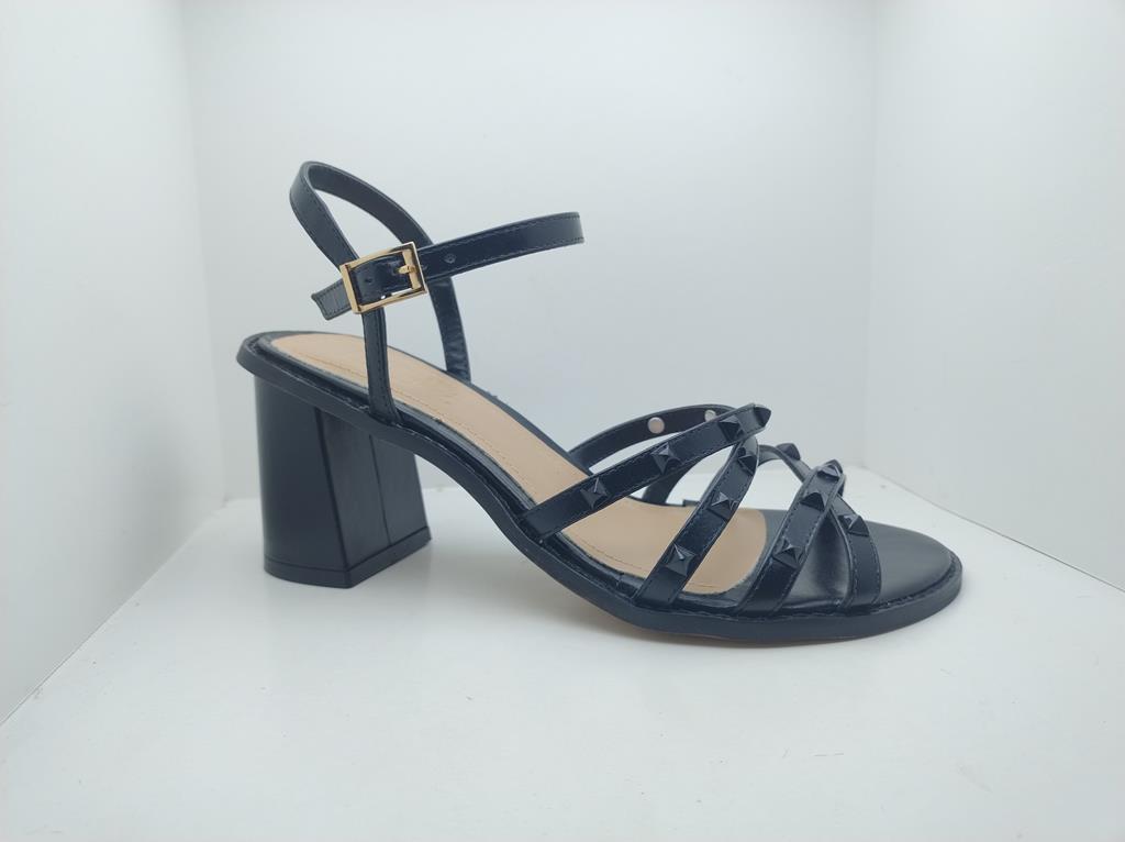 Sandália Salto/Vira - Nina